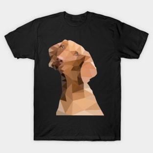 Low Poly Dog T-Shirt